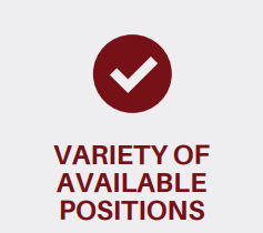 Variety of Available Positions